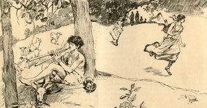 स्पार्टन गर्ल्स की दौड़, 1881। द्वारा अज्ञात
