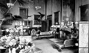 लंदन के स्पीकर्स हाउस, वेस्टमिंस्टर के पैलेस में लाल ड्राइंग रूम, c1905 द्वारा अज्ञात