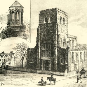 द रेफ़रियरी पल्पिट। एबी चर्च, 1898। द्वारा अज्ञात