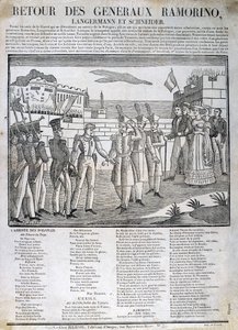 द रिटर्न ऑफ जनरल रामोरिनो, 1831 द्वारा अज्ञात