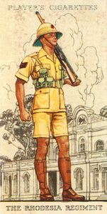 रोडेशिया रेजिमेंट, 1936। द्वारा अज्ञात