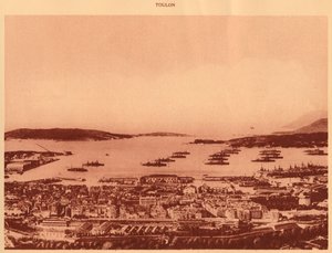 द रोडस्टेड, टूलॉन, 1930। द्वारा अज्ञात