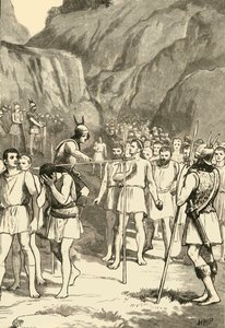 कौडीन फोर्क्स, 1890 में योक अंडर पासिंग द रोमन्स। द्वारा अज्ञात