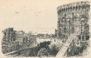 स्कॉटलैंड के राजा से रॉयल टॉवर लॉजिंग।, 1895 द्वारा अज्ञात