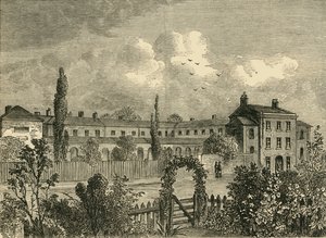 रॉयल वेटरनरी कॉलेज, 1825, सी 1876। द्वारा अज्ञात
