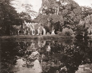 फ्रॉगमोर, बर्कशायर, 1894 में खंडहर। द्वारा अज्ञात