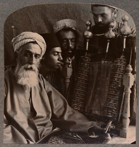पेदागॉग के रूप में सामरी उच्च पुजारी, c1900 द्वारा अज्ञात