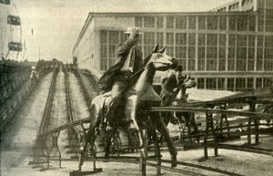 स्टीपलचेज़, 1910। द्वारा अज्ञात