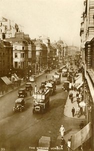 द स्ट्रैंड, लंदन, 1929। द्वारा अज्ञात