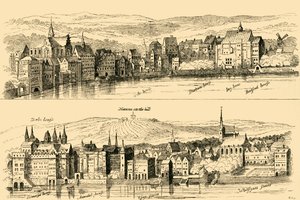 द स्ट्रैंड फ्रॉम थेम्स, सोलहवीं शताब्दी, 1881। द्वारा अज्ञात