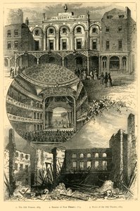 द सरे थिएटर, c1878। द्वारा अज्ञात
