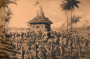 द टेकिंग ऑफ गुइमारो, 17-28 अक्टूबर 1896, 1927। द्वारा अज्ञात