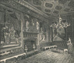 द टेपेस्ट्री रूम, 1886 द्वारा अज्ञात