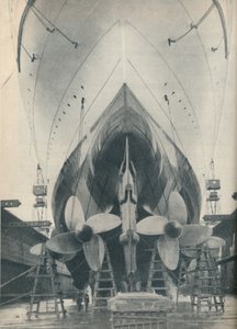 द थ्रस्ट ऑफ़ द मॉडर्न लाइनर्स माइटी इंजन, 1936 द्वारा अज्ञात