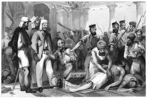 कैसरबाग, 1858, c1860 को बर्खास्त करते हुए टाइम्स संवाददाता द्वारा अज्ञात