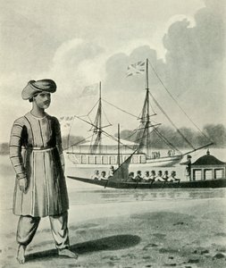द वायसराय फ्लोटिला और बोटमेन, 1813, 1925। द्वारा अज्ञात