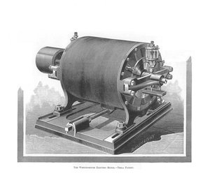 निकोला टेस्ला, 1888-1889 द्वारा वेस्टिंगहाउस अल्टरनेटिंग करंट मोटर द्वारा अज्ञात
