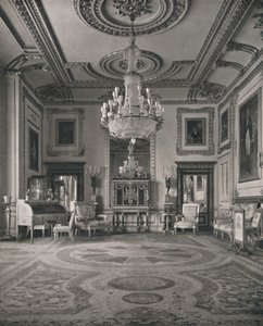 द व्हाइट ड्रॉइंग रूम, विंडसर कैसल, 1927 द्वारा अज्ञात