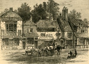 द व्हाइट हार्ट, नाइट्सब्रिज, 1820, सी 1876। द्वारा अज्ञात