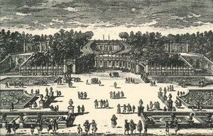 विला पामफिली का एम्फीथिएटर, 1670, 1903। द्वारा अज्ञात