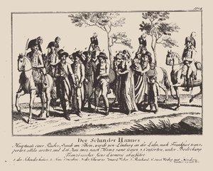 शिन्दरहंस की गिरफ्तारी, 1802। द्वारा अज्ञात