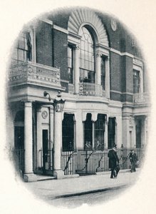 बे विंडो, बूडल्स क्लब, लंदन, c1900 1901 द्वारा अज्ञात