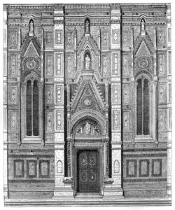 सांता मारिया डेल फिओर, फ्लोरेंस, इटली, 1882 की बेसिलिका का विहित द्वार द्वारा अज्ञात
