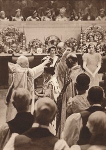 क्वीन एलिजाबेथ की ताजपोशी, किंग जॉर्ज VI, 1937 की पत्नी द्वारा अज्ञात
