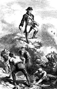 ब्रीड्स हिल की रक्षा, रेडबोट में प्रेस्कॉट, 1775 c1880 द्वारा अज्ञात
