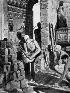 अंतिम आंतरिक सजावट और तुतनखामुन कब्र, मिस्र, 1325 ईसा पूर्व 1933-1934 की सीलिंग द्वारा अज्ञात