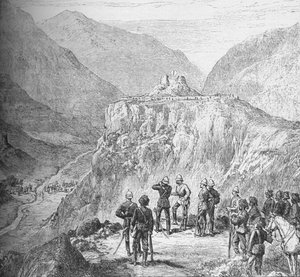 1908 में खैबर दर्रे में अली मस्जिद का किला द्वारा अज्ञात