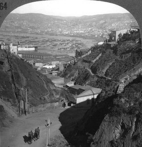 वालपारासियो, चिली का बंदरगाह और शहर, c1900s द्वारा अज्ञात