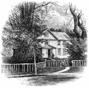 अमोस बेन्सन अल्कोट का घर 1799-1888, कॉनकॉर्ड, मैसाचुसेट्स, 1875 द्वारा अज्ञात