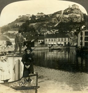 फ्रेडरिकल्ड, नॉर्वे का पुराना किला, c1905। द्वारा अज्ञात