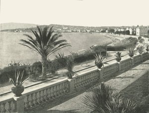 ला क्रोइसेट, कान्स, फ्रांस का पैनोरमा, 1895। द्वारा अज्ञात