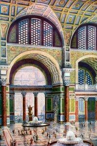 काराकाला, रोम, इटली, 1933-1934 के स्नान का टीपिडेरियम द्वारा अज्ञात