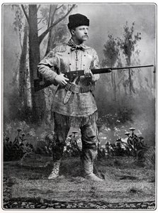 थियोडोर रूजवेल्ट, अमेरिकी सैनिक और राजनीतिज्ञ, c1898 द्वारा अज्ञात