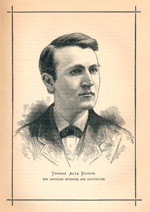 थॉमस अल्वा एडिसन, अमेरिकी आविष्कारक, 1893 द्वारा अज्ञात