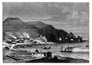 थोरशवन, फरो आइलैंड्स की राजधानी, c1890 द्वारा अज्ञात