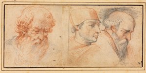 तीन प्रमुख अध्ययन, 1600s। द्वारा अज्ञात