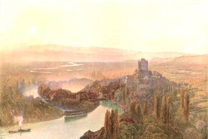 थून, इवनिंग, सी 1870, सी 1900। द्वारा अज्ञात