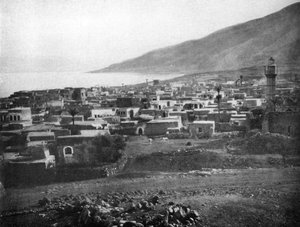 तिबरियास और गैलील झील, 1926 द्वारा अज्ञात