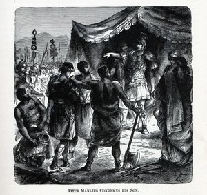उनके बेटे, टाइटस Manlius, 1882 की निंदा द्वारा अज्ञात
