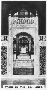 ताज, आगरा, उत्तर प्रदेश, भारत में मकबरा, c1925। द्वारा अज्ञात