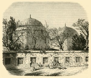 सोलिमन का मकबरा शानदार और रोक्सोलाना, कॉन्स्टेंटिनोपल, 1890। द्वारा अज्ञात