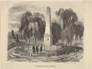 1835-78 के सालस्बैक में टुरेन का मकबरा। द्वारा अज्ञात
