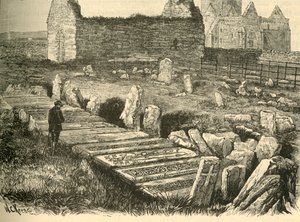 किंग्स, सेंट ओ्रंस चैपल और इओना कैथेड्रल की कब्रें, 1898। द्वारा अज्ञात