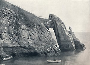 टोरक्वे - द नेचुरल आर्क लंदन ब्रिज, 1895 द्वारा अज्ञात
