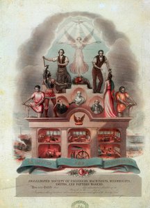 ट्रेड यूनियन स्क्रॉल, 1851 द्वारा अज्ञात