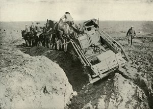 1919 मोर्चे पर परिवहन कठिनाइयाँ। द्वारा अज्ञात
